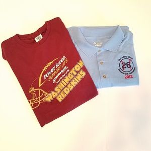 Washington Redskins & Baltimore Orioles 2 NWOT XL